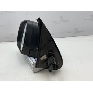 Specchietto retrovisore, manuale sinistro, Nissan micra calotta nera