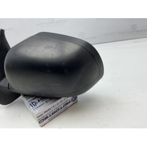 Specchietto retrovisore, manuale sinistro, Nissan micra calotta nera