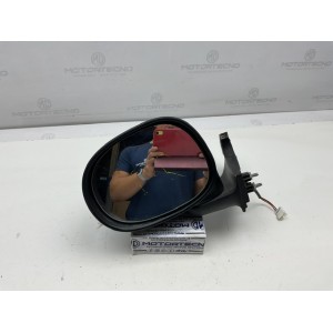SPECCHIETTO RETROVISORE ESTERNO SINISTRO CONNETTORE DR ZERO 1.0 B 51KW 5M 5P (2018) RICAMBIO USATO CALOTTA NERA
