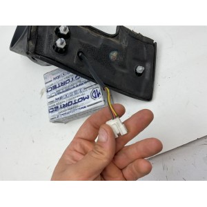 SPECCHIETTO RETROVISORE ESTERNO SINISTRO CONNETTORE DR ZERO 1.0 B 51KW 5M 5P (2018) RICAMBIO USATO CALOTTA NERA