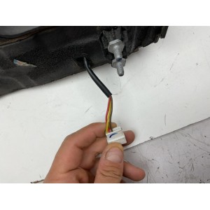 SPECCHIETTO RETROVISORE ESTERNO DESTRO CONNETTORE DR ZERO 1.0 B 51KW 5M 5P (2018) RICAMBIO USATO CALOTTA NERA