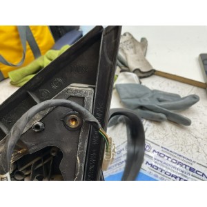 Specchietto retrovisore destro, Lancia Y 2004, colore grigio topo antracite