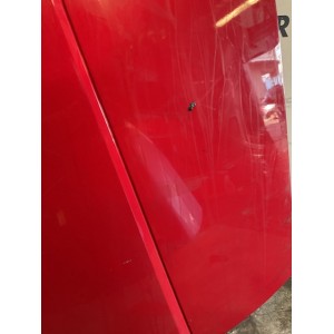 Pannello porta sinistra smart 451 rosso