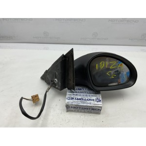 21986947 specchietto retrovisore destro per SEAT IBIZA calotta nera