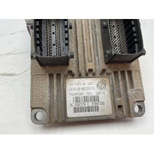 51847330 CENTRALINA MOTORE FIAT GRANDE PUNTO 199 1.4 LPG 57KW IAW 5SF3.M2 HW300