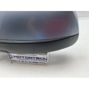 Specchietto retrovisore sinistro, manuale, calotta grigia Opel Meriva A 2003/2007