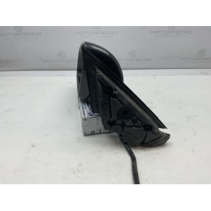 SPECCHIETTO RETROVISORE SINISTRO AUDI A3 Serie (8P1) (05al08) calotta nera