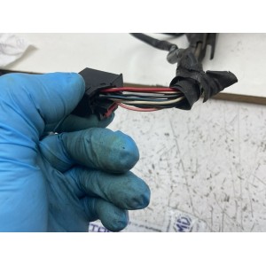 SPECCHIETTO RETROVISORE SINISTRO AUDI A3 Serie (8P1) (05al08) calotta nera