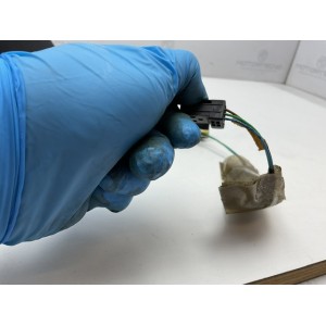 Specchietto retrovisore sinistro, Citroën C4, calotta azzurra, richiudibile elettricamente freccia incorporata