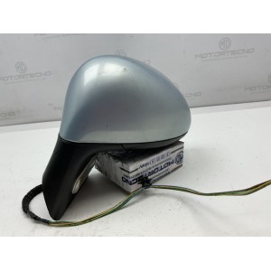 Specchietto retrovisore sinistro, Citroën C4, calotta azzurra, richiudibile elettricamente freccia incorporata