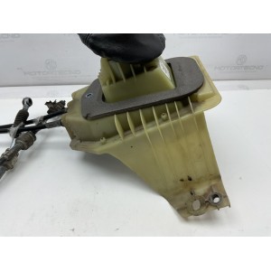 46519173 LEVA DEL CAMBIO CON CUFFIA CORDE E POMELLO FIAT PUNTO 1.2 B 5M 44KW (2005) RICAMBIO USATO  SEGNI DI USURA 55347842