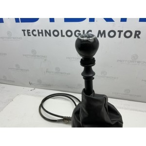 46519173 LEVA DEL CAMBIO CON CUFFIA CORDE E POMELLO FIAT PUNTO 1.2 B 5M 44KW (2005) RICAMBIO USATO  SEGNI DI USURA 55347842