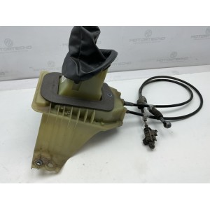 46519173 LEVA DEL CAMBIO CON CUFFIA CORDE E POMELLO FIAT PUNTO 1.2 B 5M 44KW (2005) RICAMBIO USATO  SEGNI DI USURA 55347842