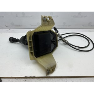46519173 LEVA DEL CAMBIO CON CUFFIA CORDE E POMELLO FIAT PUNTO 1.2 B 5M 44KW (2005) RICAMBIO USATO  SEGNI DI USURA 55347842