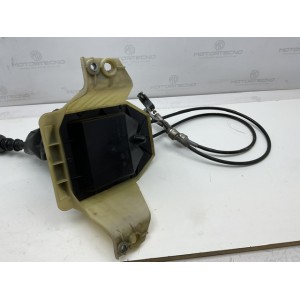 46519173 LEVA DEL CAMBIO CON CUFFIA CORDE E POMELLO FIAT PUNTO 1.2 B 5M 44KW (2005) RICAMBIO USATO  SEGNI DI USURA 55347842