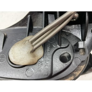 SPECCHIETTO RETROVISORE SINISTRO CHEVROLET Matiz 4° Serie 96600411 (07 al 10)  nero