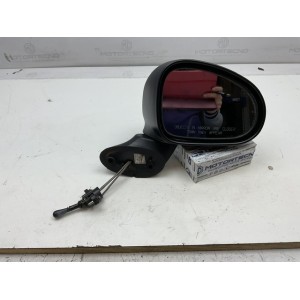 Specchietto Retrovisore Destro manuale per Chevrolet Matiz 4° Serie (2007 - 2010) nero