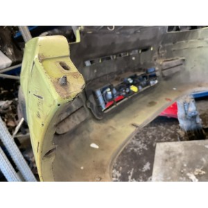 PARAURTI ANTERIORE anteriore FIAT Panda 2° Serie (03al10) verde acido