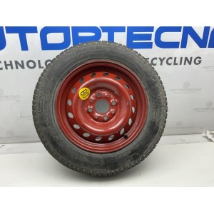 Ruotino ruota di scorta 4 fori 135/80/13